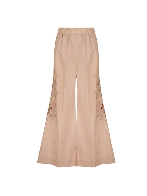 pantalone wideleg ricamo EMMA & GAIA | 36P09771